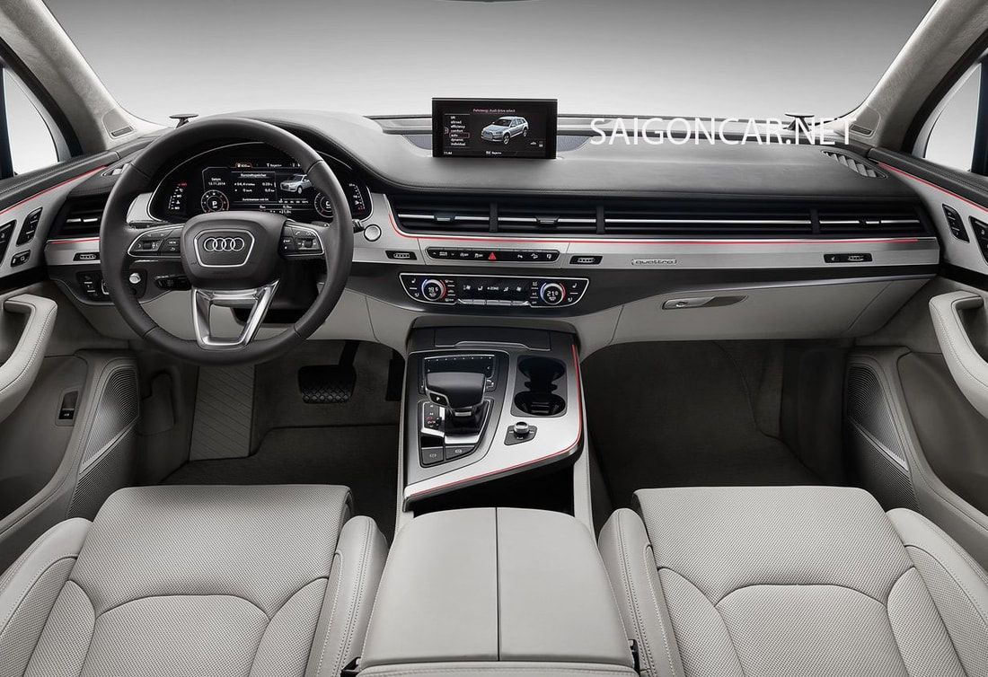 Nội thất Audi Q7 2019